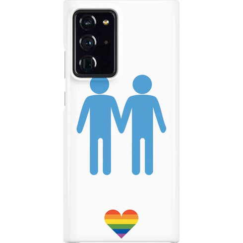 Blue Pride Galaxy Cases